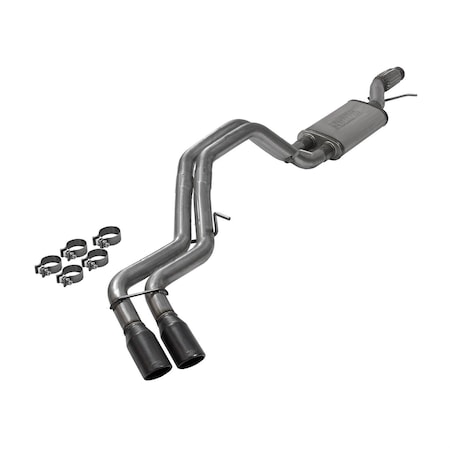 Flowmaster 1520 TAHOE/YUKON 5.3L FLOWFX CATBACK EXHAUST SYS 3X2.5IN DUAL SIDE EXIT 3.5 TIP 409SS 717986